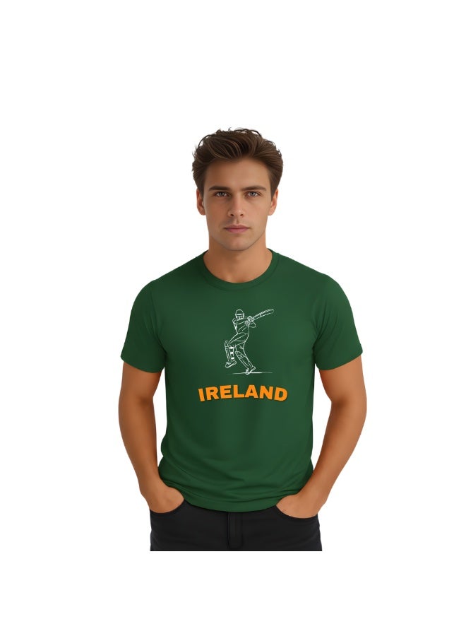 برينت شوب فور مي قميص رياضي لمنتخب أيرلندا للكريكيت للرجال | قماش رياضي خفيف الوزن | ياقة دائرية وأكمام قصيرة | مناسب للارتداء اليومي والتدريب - Image 1